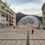 White Roof Geo Dome Tent Camping Dome Tent