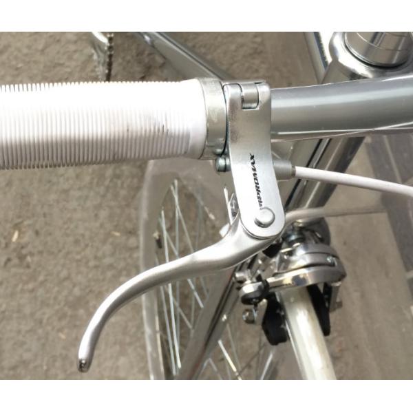 OEM 700C Sliver Paint Fixed Gear Bicycle with CR-MO Chrome Rim anodize JIS Standard