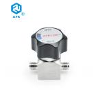 Low Pressure Manual Stainless Steel Diaphragm Valve 1/4in 150psi For Nitrogen