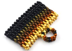 Wholesale Custom Hand Made Wooden Beaded Evening Clutch Bags For Fashionable Ladies from china suppliers
