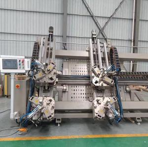 Wholesale 4 Head CNC Corner Crimping Machine for aluminium doors and machines from china suppliers