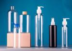 280Ml Black Empty Plastic Bottles , Refillable Cosmetic Bottles, Sprayer