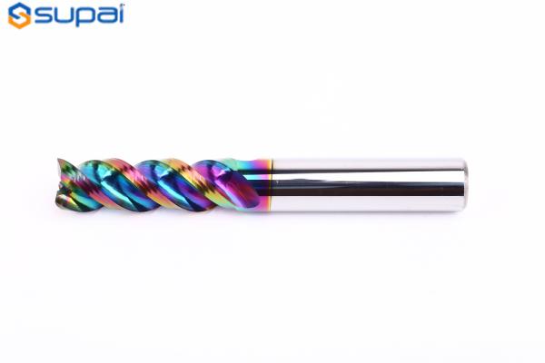 35/38/40/45 Helix Angle Carbide End Mill for Varies Cutting Edge Material and
