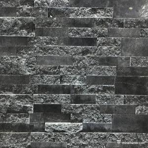 Wholesale Natural stone ， China Black Granite Ledge Stone, Stacked Wall Cladding from china suppliers
