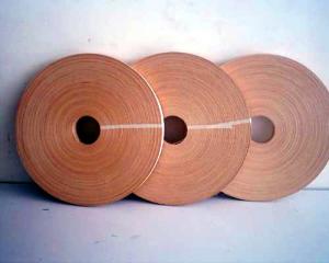 Wholesale Veneer Edge Tape Finger Joint Veneer Fleece Backed Edging Edgebanding Veneer Thick Edge Banding for Furniture Doors from china suppliers
