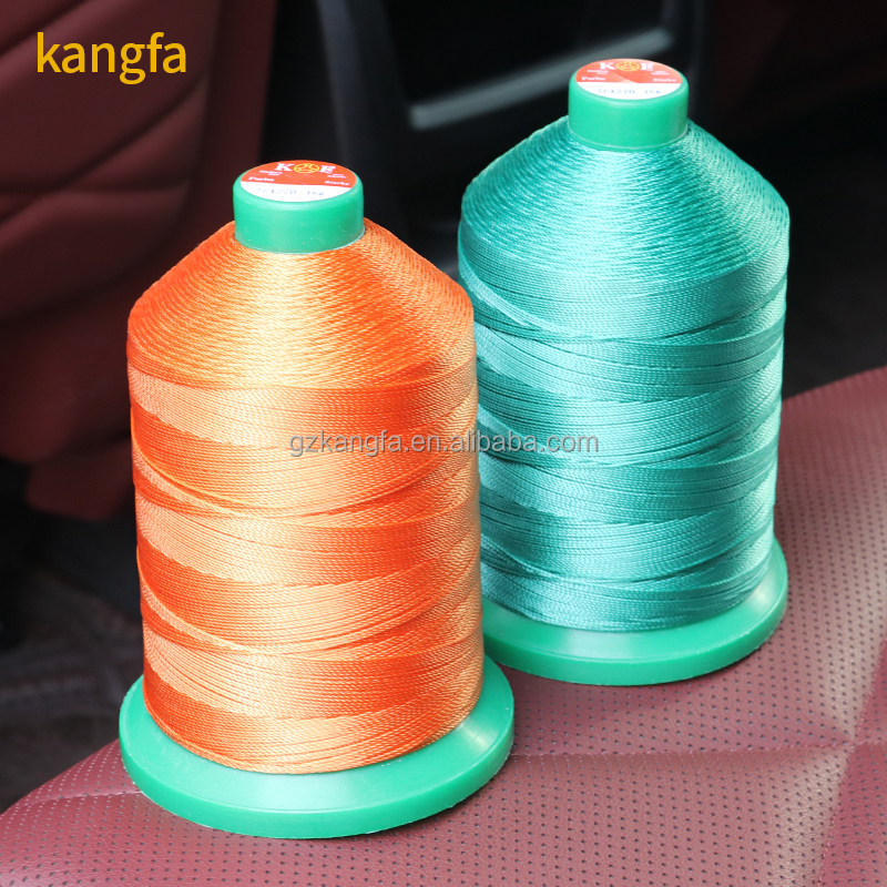 Cone Material Plastic Sewing Thread Tex45 120D/3 Nylon Bond Thread for High Strength