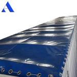 650g/sqm Density Coated Tarpaulins Cover for Custom Size 20ft 40ft Open Top