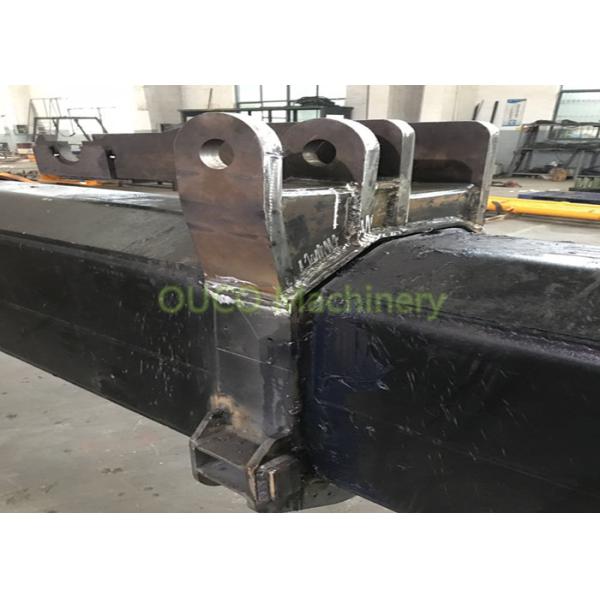 Yellow Telescopic Boom Crane Hydraulic Offshore Crane With CCS Certified