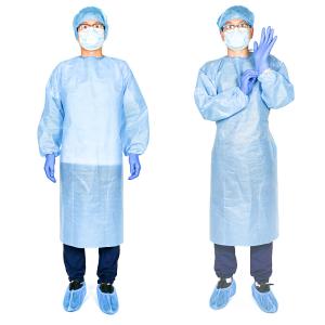Wholesale Disposable Non Woven Surgical Gowns , Disposable Non Woven Gowns Isolation Apron from china suppliers