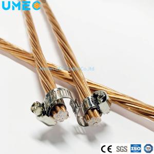 Wholesale Stranded ASTM Earthing Connection Bare Copper Clad Steel Wire for Power Transmission from china suppliers