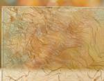 Decorative Laminated Glass Metal Mesh In Patterned Ground Polished