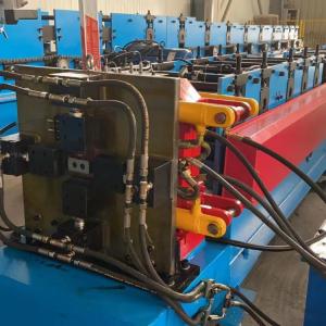 Wholesale 0.3-0.8mm Thickness 300mm 400mm Width Square Water Down Pipe Roll Forming Machine from china suppliers