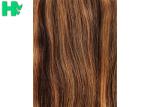 Straight Colorful Clip On Synthetic Hair Extensions , High Temperature Wire Full