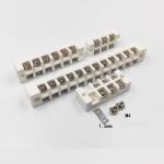10mm / 0.394" Ceramic Barrier Screw Terminal Blocks 800℃ High Temperature