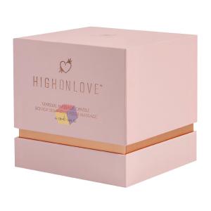 Wholesale Eco Friendly Rigid Paper Candle Gift Box Packaging With Lid And Foam Insert from china suppliers