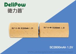 Wholesale Industrial Aa Batteries SC2600mAh , OEM Rechargeable 1.2 Volt Batteries from china suppliers