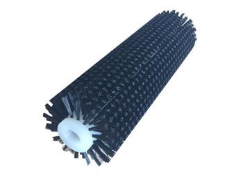 Soft Nylon Bristle Cylinder Solar Panel Cleaning Brush Roller For Industrial