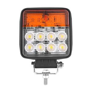 Wholesale Waterproof 12V 24V DC 24W LED Working Light Flood Beam With Turn Signal from china suppliers