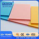 Polycarbon Polycarbonate Production Line House Twin Wall Sheet for Green CN;JIA