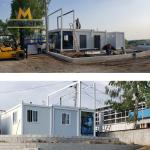 Sandwich Panel Insulated House Site Container Restaurant