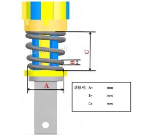 Wholesale Soilmec Sr516 Drilling Rig Kelly Bar Tool Damping Spring for kelly bar from china suppliers