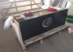 OEM Verde Ubatuba Granite Countertop , Preformed Vanity Tops With Eased Edge