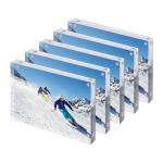 ODM Clear Acrylic Magnetic Picture Frames Holder A5