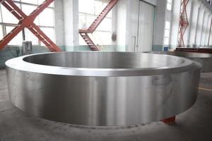 Wholesale Rotary Kiln Spare Parts ASTM1045 Castings And Forgings Rotary Kiln Tyre Riding Ring from china suppliers