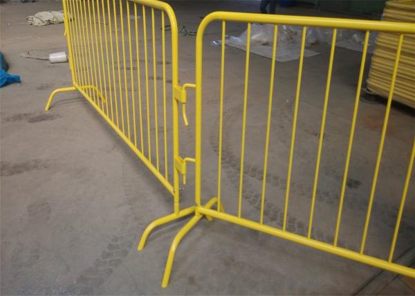 Bridge Design 35mm outer tubing crowd control barriers 1090mm*2500mm upright