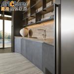 Custom Islands and Countertop Wood Doors Melamine Kitchen Cabinet with Modern
