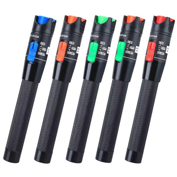 FTTH Optical fiber cable tester red laser fault tracker Universal interface 2