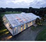 Transparent Tent Wedding Party Canopy With Galvanized Steel Conduit Connector