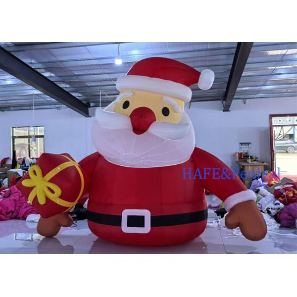 Inflatable Santa Claus Christmas Party Decoration Festive Atmosphere Decoration Can Be Used Outdoors