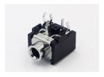 PJ-306 3.5MM Headphone jack Metal Copper Head Color Customized Audio Jack DIP