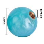 custom Refit car accessories universal shift knob jdm resin flower shift knob