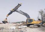 1600kg Mini Excavator Long Reach Attachment Clamshell Excavator Telescopic Boom