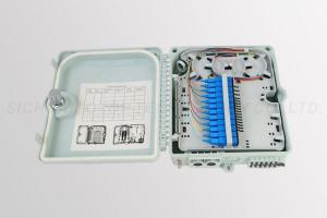 China ABS and PC Ftth Distribution Box 8 / 12 Port ISO14000 Certification on sale