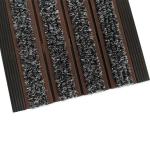 High Traffic Anti Slip Safety Mat 11mm Depth Aluminum Entrance Walk Off Rib