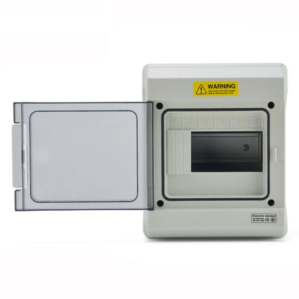 6 Way IP65 Waterproof Outdoor Electrical Circuit Breaker Enclosure Distribution