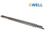 Plasticized Counter Rotating Parallel Twin Screw For Extruder HV 900 Auxiliary