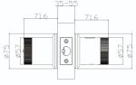 Smart WiFi Tuya App Fingerprint Keyless Intelligent Digital Door Lock