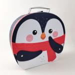 Reusable Lightweight Penguin Gift Box , Multifunctional Holiday Candy Boxes
