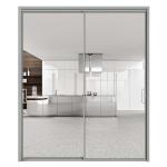 Aluminum Narrow Frame Sliding Doors for Waterproof Window Solution