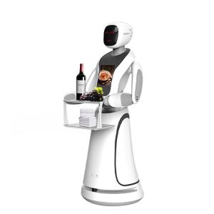 Wholesale DC 24V 50W Restaurant Service Robot Hotpot Automated Delivery Robots from china suppliers