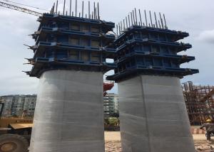 Wholesale Bridge Highway Pier Cap Shuttering , Concrete Column Forms Safety Reusable from china suppliers