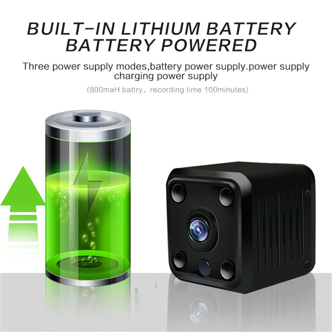 Mini Spy Camera Hidden 1080P Camera, Whalecam Small Security Camera(JS-P166)