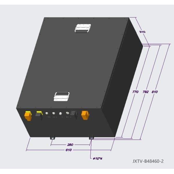 48V 460AH Battery For Industrial Forklifts-Robust Deep-Cycle Performance