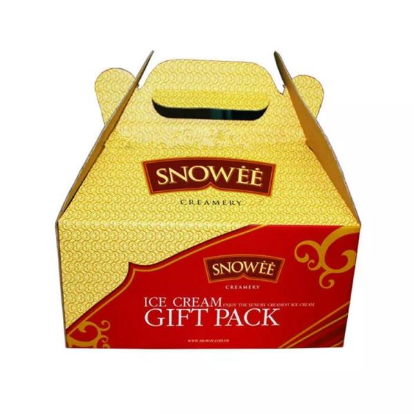 CMYK Fruit Packaging Boxes Custom Made Corrugated Fruit Box