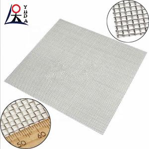 Wholesale Customizable Micron Stainless Steel Iron Wire Mesh Fence Woven Metal Net For Any Project from china suppliers