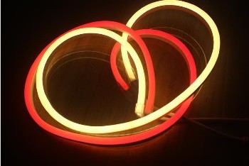 Wholesale 8x16mm High Lumen Neon String Lights White PVC base edge from china suppliers